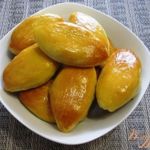 Пирожки в духовке с картофелем и грибами