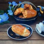 Домашняя выпечка с ветчиной и сыром