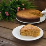 Домашняя коврижка с вареньем