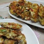 Котлеты с крабовыми палочками кабачком