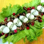 Перепелиные яйца фаршированные
