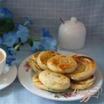 Лепешки постные с яйцом и зеленью