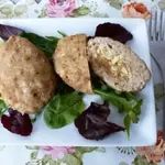 Паровые зразы из фарша индейки в микроволновке
