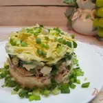 Салат с кус-кусом