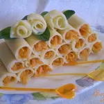 Сырная закуска с морковью
