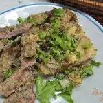 Запеканка из макарон и свинины