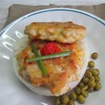 Куриные котлеты с кукурузными хлопьями