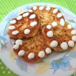 Луково капустные оладьи