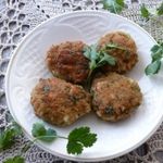 Котлеты из индейки с зеленью