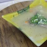 Суп с нутом и фасолью с курицей