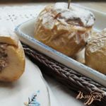 Печеные яблоки с начинкой