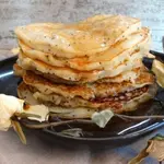 Бананово-маковые панкейки