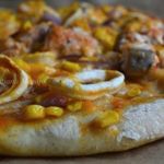 Пицца с морепродуктами