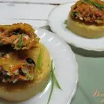Котлеты из крабовых палочек с овощами