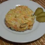 Салат с фасолью