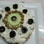 Мясной мини-торт