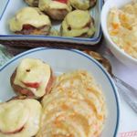 Котлеты под сыром с овощным пюре