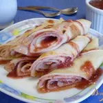 Блинчики с джемом