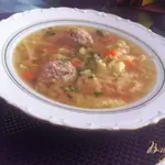 Суп с фрикадельками