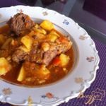 Ребрышки свиные с картофелем