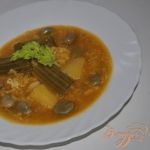 Рис и фасолью Arroz con habichuelas