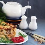 Мясной торт по рецепту подруги