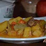 Овощной микс с говядиной в мультиварке