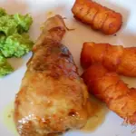 Фаршированные куриные окорочка