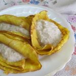 Блинчики с домашним мороженым