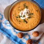 Картофельно-ореховый суп пюре