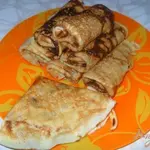 Блины в бутылке