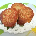 Драники с творогом
