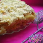 Творожная лазанья с грушей в мультиварке