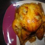 Запеченная курица в лимонном соусе