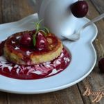 Крупяные биточки с вишней