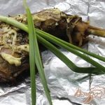 Запеченная куриная ножка со специями