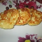 Сырники с яблоками