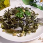 Салат из ламинарии с горошком
