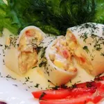 Фаршированные кальмары