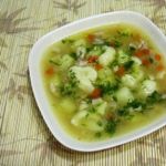 Куриный суп с клецками
