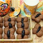 Шоколадное печенье с черносливом