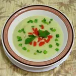 Суп-пюре с картофелем и сельдереем