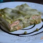 Лазанья с морепродуктами
