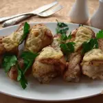 Куриные голени под сыром