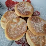 Постное печенье с консервированным ананасом