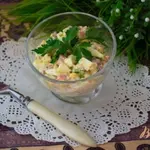 Салат  на скорую руку