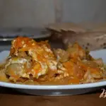 Хек под овощами