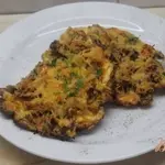 Утиная отбивная с овощами