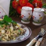 Салат  Морской конек 
