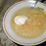 Постные щи из квашеной капусты